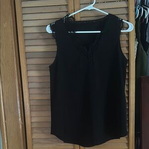 Amazon Black Sleeveless Blouse